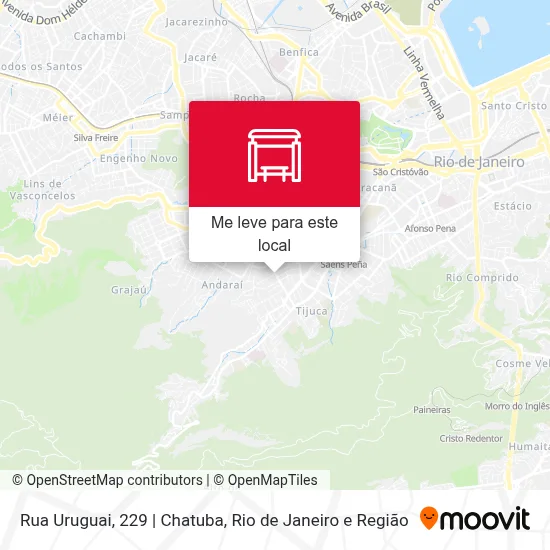 Rua Uruguai, 229 | Chatuba mapa