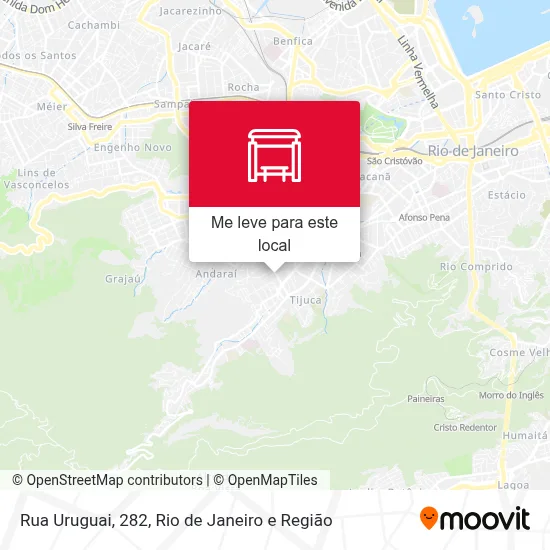 Rua Uruguai, 282 mapa