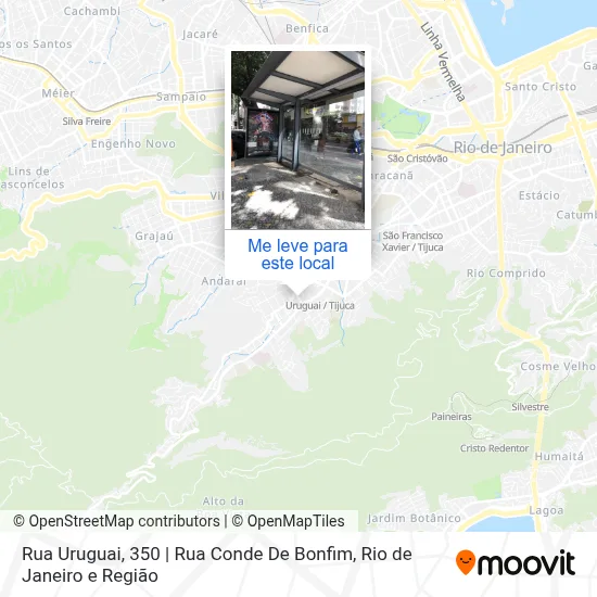 Rua Uruguai, 350 | Rua Conde De Bonfim mapa