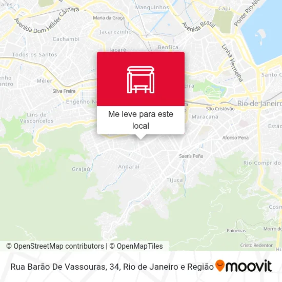 Rua Barão De Vassouras, 34 mapa