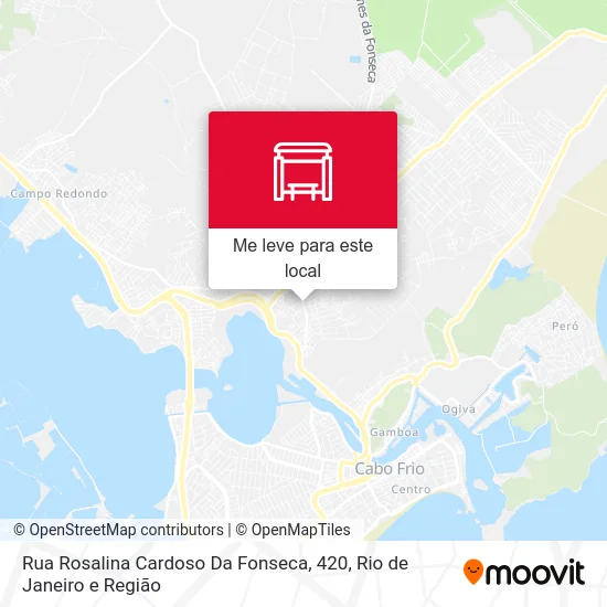 Rua Rosalina Cardoso Da Fonseca, 420 mapa