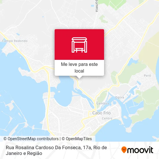 Rua Rosalina Cardoso Da Fonseca, 17a mapa