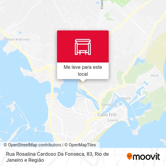 Rua Rosalina Cardoso Da Fonseca, 83 mapa