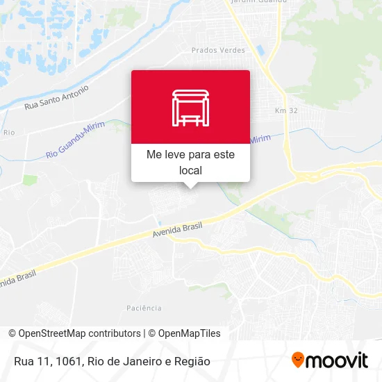 Rua 11, 1061 mapa