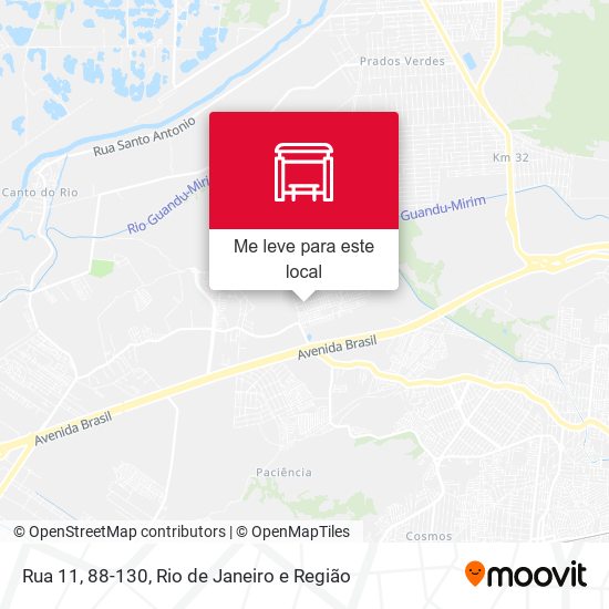 Rua 11, 88-130 mapa