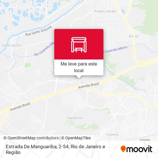 Estrada De Manguariba, 2-54 mapa