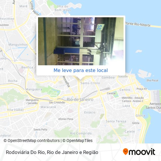 Rodoviária Do Rio mapa