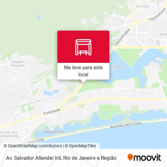 Av. Salvador Allende| Ird mapa