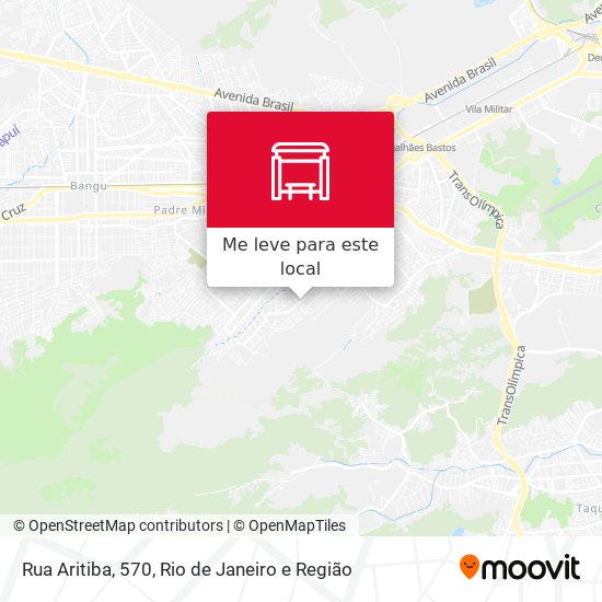 Rua Aritiba, 570 mapa