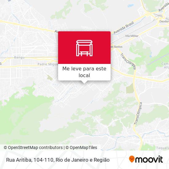 Rua Aritiba, 104-110 mapa