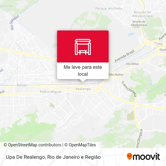 Upa De Realengo mapa