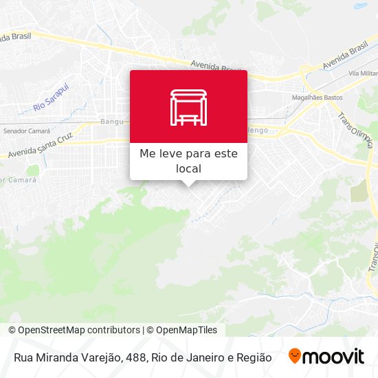 Rua Miranda Varejão, 488 mapa