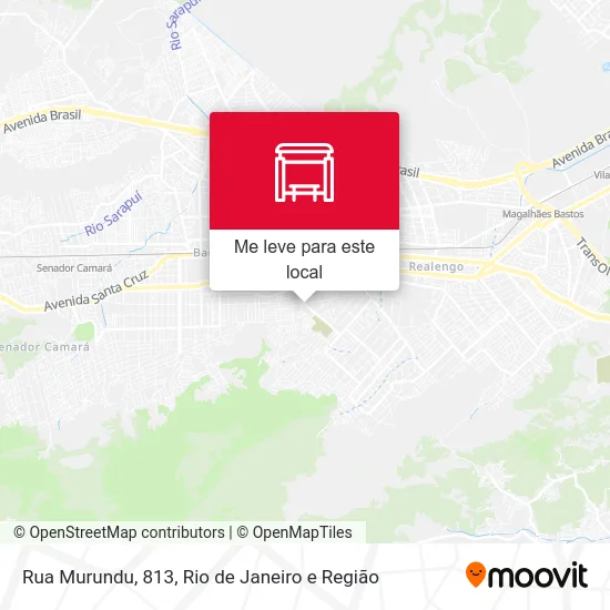 Rua Murundu, 813 mapa