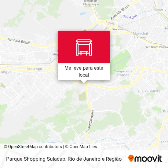 Parque Shopping Sulacap mapa