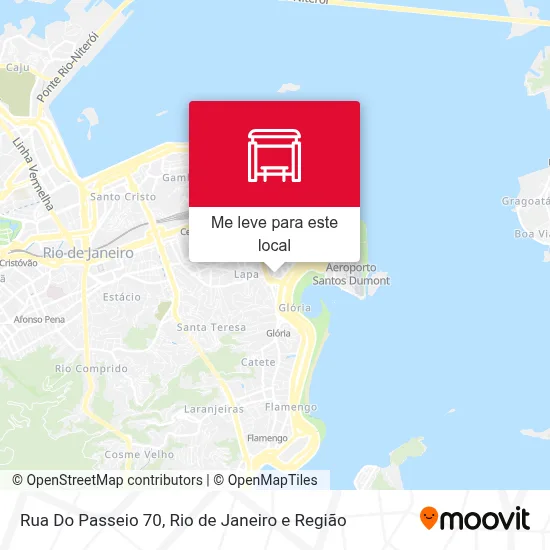 Rua Do Passeio 70 mapa
