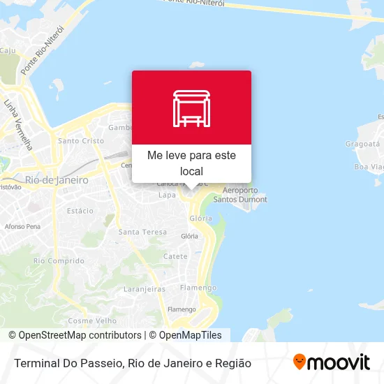 Terminal Do Passeio mapa