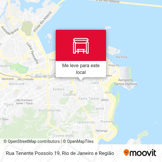 Rua Tenente Possolo 19 mapa