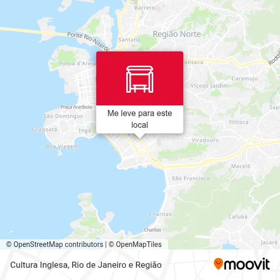 Cultura Inglesa mapa