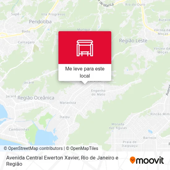 Avenida Central Ewerton Xavier mapa