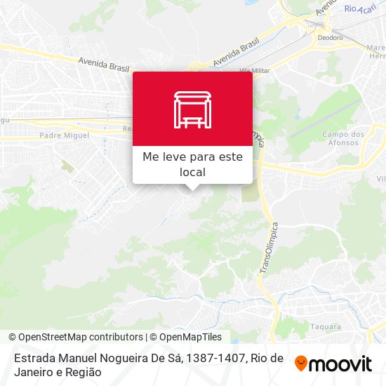 Estrada Manuel Nogueira De Sá, 1387-1407 mapa