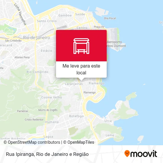 Rua Ipiranga mapa