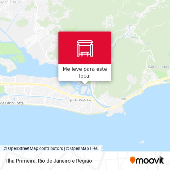 Ilha Primeira mapa