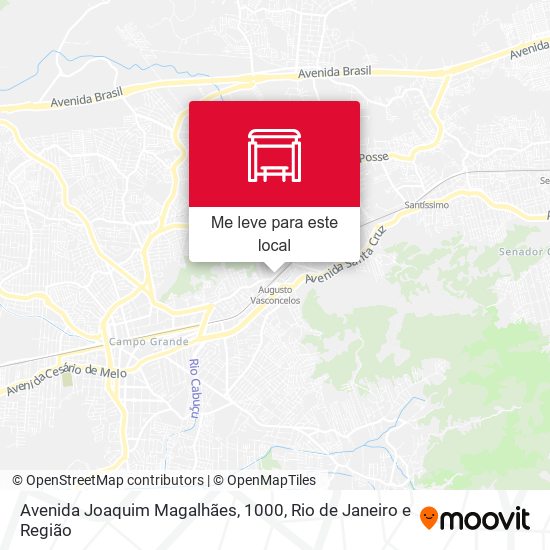 Avenida Joaquim Magalhães, 1000 mapa