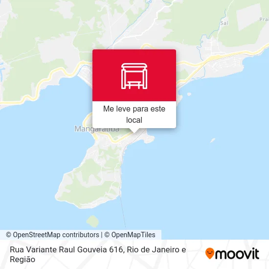 Rua Variante Raul Gouveia 616 mapa