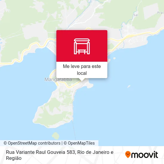 Rua Variante Raul Gouveia 583 mapa