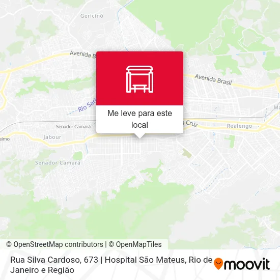 Rua Silva Cardoso, 673 | Hospital São Mateus mapa