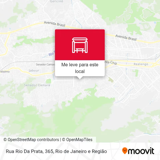 Rua Rio Da Prata, 365 mapa