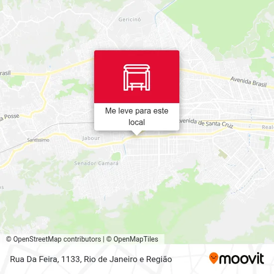 Rua Da Feira, 1133 mapa
