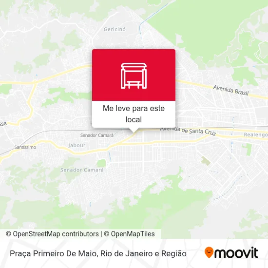 Praça Primeiro De Maio mapa