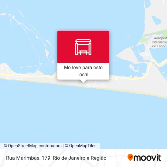 Rua Marimbas, 179 mapa