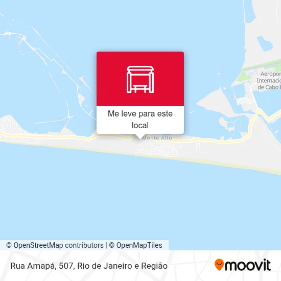 Rua Amapá, 507 mapa