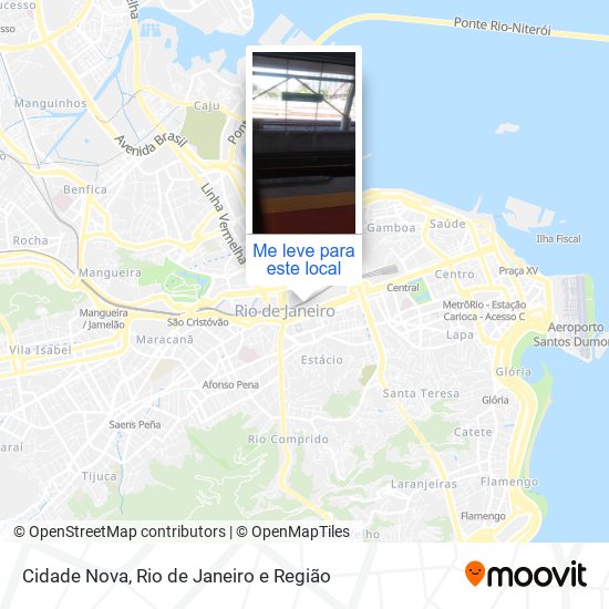 Cidade Nova mapa