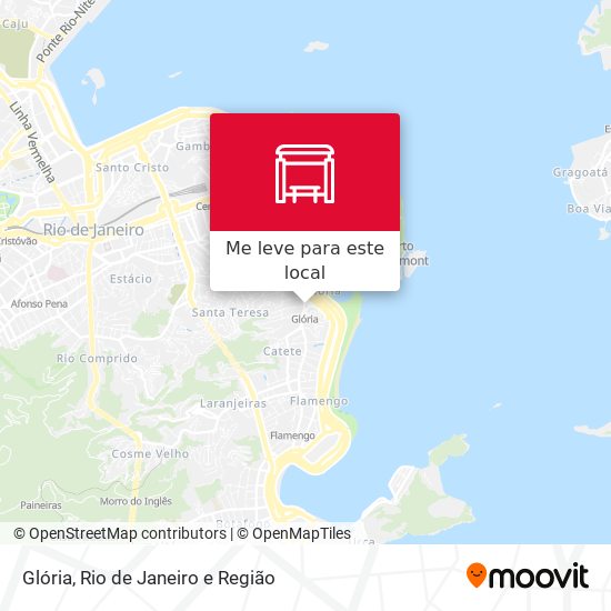 Glória mapa