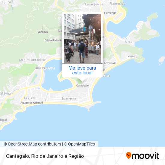 Cantagalo mapa