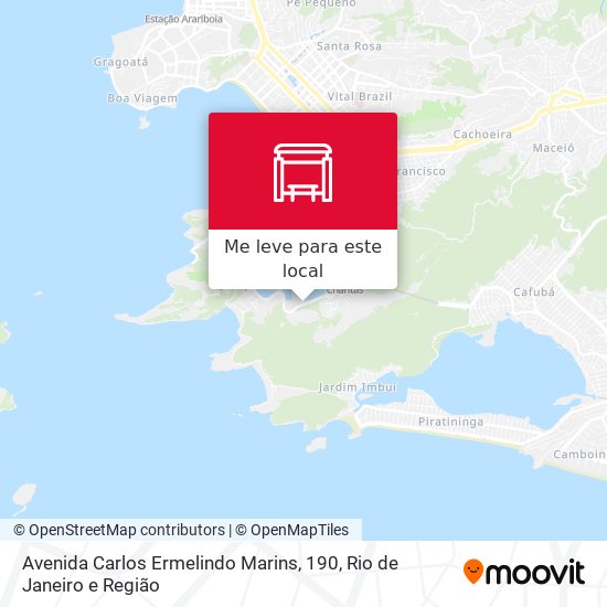 Avenida Carlos Ermelindo Marins, 190 mapa