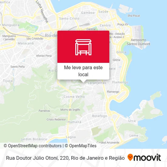 Rua Doutor Júlio Otoní, 220 mapa