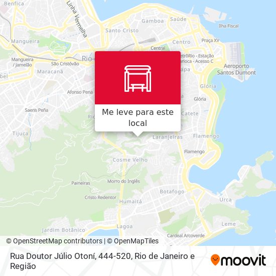 Rua Doutor Júlio Otoní, 444-520 mapa