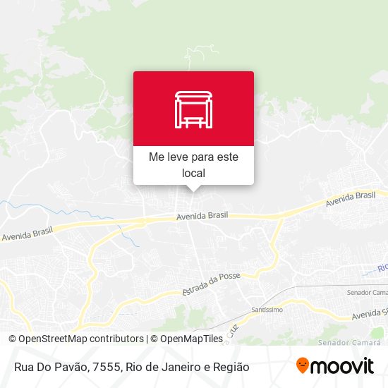 Rua Do Pavão, 7555 mapa