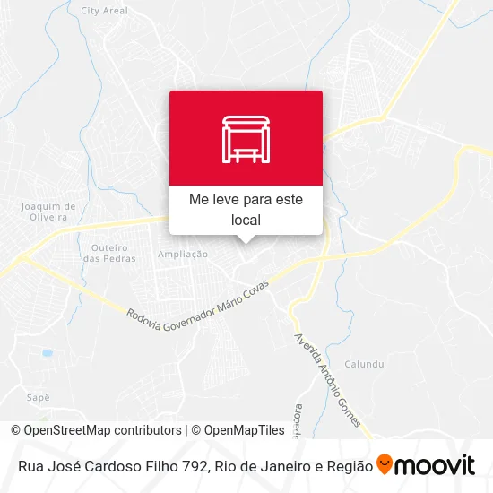 Rua José Cardoso Filho 792 mapa
