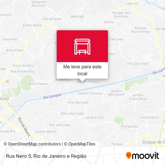 Rua Nero 5 mapa