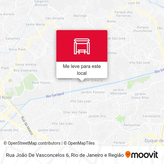 Rua João De Vasconcelos 6 mapa
