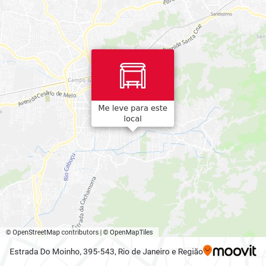 Estrada Do Moinho, 395-543 mapa