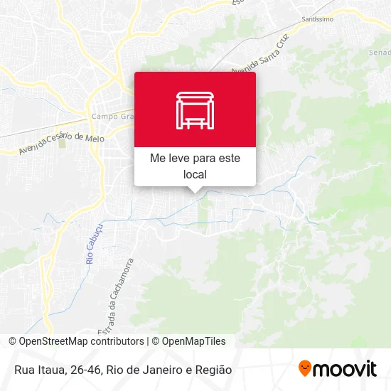 Rua Itaua, 26-46 mapa