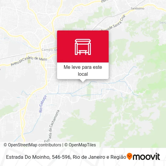 Estrada Do Moinho, 546-596 mapa