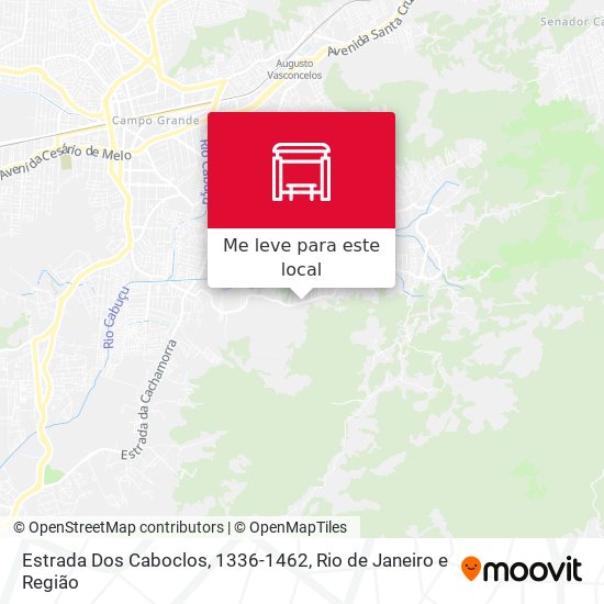 Estrada Dos Caboclos, 1336-1462 mapa