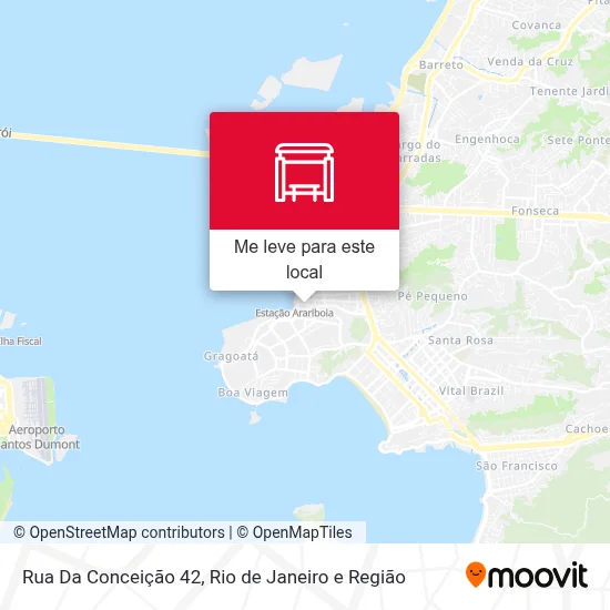 Rua Da Conceição 42 mapa